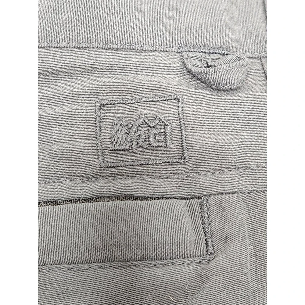 REI Cargo‎ Shorts Men's 36 Gray Nylon 10